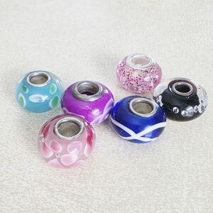 Pretty Colorful Glass Bead Set